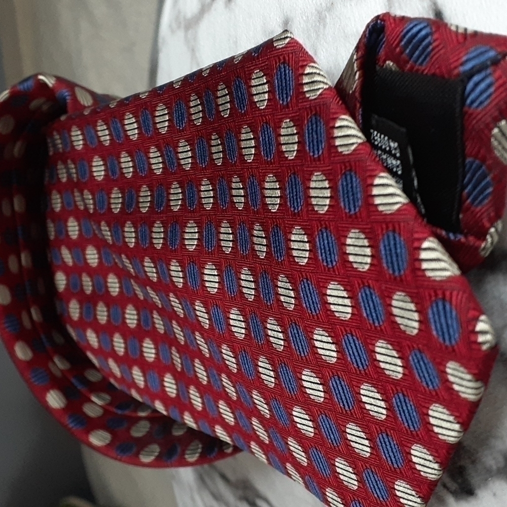 #98 STEFANO conti silk tie
